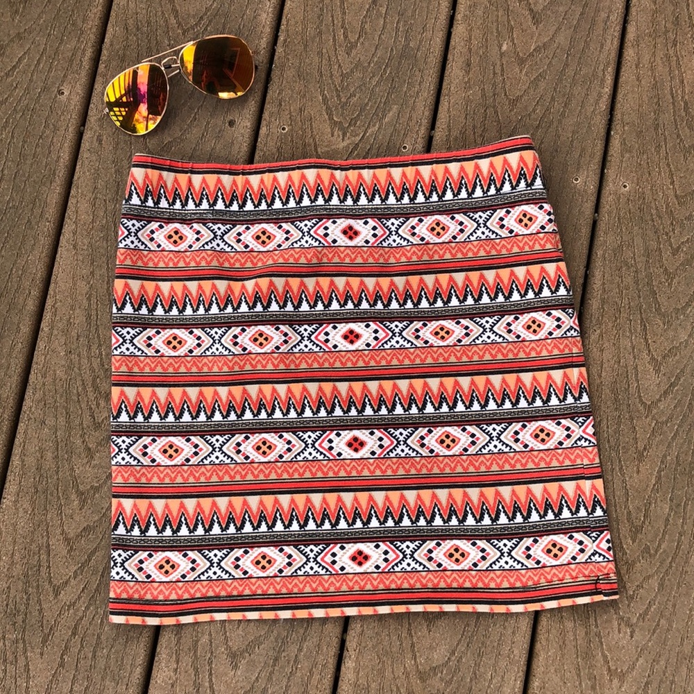Forever 21 Aztec Bodycon Mini